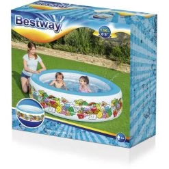 Piscine Gonflable Pour Enfants Bestway Animaux De Couleurs 193x53 Cm -BESTWAY Soldes Boutique 60612134 5