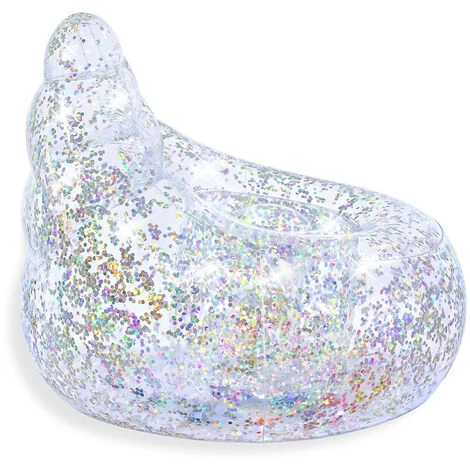 Fauteuil Gonflable Paillettes Bestway Glitter Dream 72x72x64 Cm 5 Fauteuil Gonflable Paillettes Bestway Glitter Dream 72x72x64 Cm – Image 3