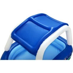 Piscine Gonflable Pour Enfants Bestway 213x155x132 Cm Bateau Bleu Avec Auvent Et Gouvernail Sonnette Plus De 3 Ans 10 Piscine Gonflable Pour Enfants Bestway 213x155x132 Cm Bateau Bleu Avec Auvent Et Gouvernail Sonnette Plus De 3 Ans -BESTWAY Soldes Boutique 61564769 4