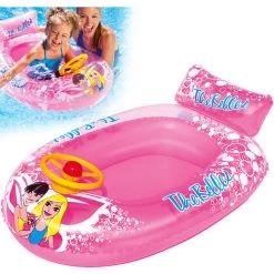 Bateau Gonflable Pour Piscine BESTWAY "The Belles" Bateau Rose Enfant