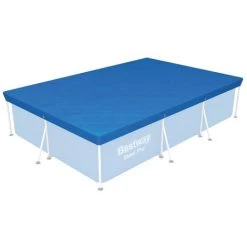 Bache Piscine 300 X 201cm Couverture Piscine Rectangulaire Bestway 58106