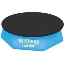 Bâche Piscine Ronde Diamètre 244 Cm Avec Structure Bestway 58032