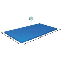 Bâche Piscine 400 X 200 Cm Couverture Piscine Rectangulaire Bestway 58107 -BESTWAY Soldes Boutique 62955225 4