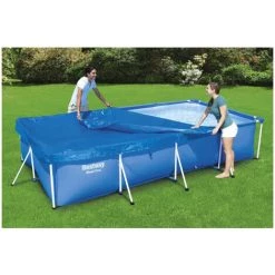Bâche Piscine 400 X 200 Cm Couverture Piscine Rectangulaire Bestway 58107 -BESTWAY Soldes Boutique 62955225 5
