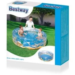BESTWAY 51045 SEA LIFE PISCINE GONFLABLE TRANSPARENT 150 X 53 CM -BESTWAY Soldes Boutique 65854051 4