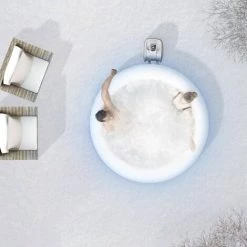 Lay-Z-Spa Bain à Remous Gonflable Hollywood AirJet 196x66 Cm Bestway - N/A 10 Lay-Z-Spa Bain à Remous Gonflable Hollywood AirJet 196x66 Cm Bestway - N/A -BESTWAY Soldes Boutique 67893541 4