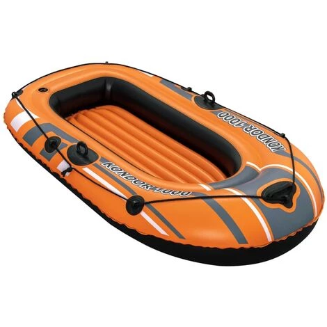 Bateau Gonflable Kondor 1000 155x93 Cm Bestway - Orange 3 Bateau Gonflable Kondor 1000 155x93 Cm Bestway - Orange