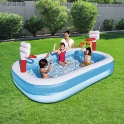 Piscine Gonflable Pour Enfants Avec Paniers De Basket Bestway - 54122 -BESTWAY Soldes Boutique 7266359 3