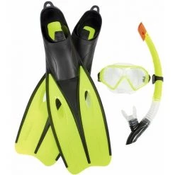 Set De Plongée Enfant - Masque + Tuba + Palmes Bestway Dream Diver - 25023