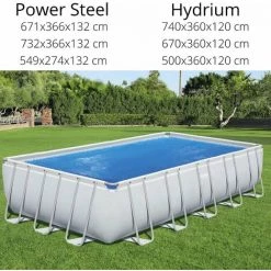 Bâche Solaire Pour Piscine Hors-Sol Bestway 703x336 Cm Rectangulaire -BESTWAY Soldes Boutique 7399939 3