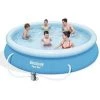 Kit Piscine Hors Sol Autoportante BESTWAY - Fast Set - 366 X 76 Cm - Ronde (Livrée Avec Une Pompe De Filtration) 2 Kit Piscine Hors Sol Autoportante BESTWAY - Fast Set - 366 X 76 Cm - Ronde (Livrée Avec Une Pompe De Filtration) -BESTWAY Soldes Boutique 8035756 1