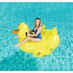 Bestway Bouée Gonflable Géante Chevauchable Canardiamètre Fashion 186 X 127 -BESTWAY Soldes Boutique 9693594 3