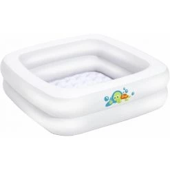 Bestway - BW51116 - Baignoire - Mixte Bebe - Coloris Aléatoire - 86 Cm X 86 Cm X 25 Cm