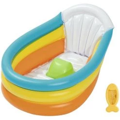 BESTWAY Baignoire Gonflable Pour Enfants Squeaky Clean 76x48x33 Cm Avec Thermomètre Et Appui Entre-jambes Anti-Glissement 9 BESTWAY Baignoire Gonflable Pour Enfants Squeaky Clean 76x48x33 Cm Avec Thermomètre Et Appui Entre-jambes Anti-Glissement -BESTWAY Soldes Boutique 9693766 3